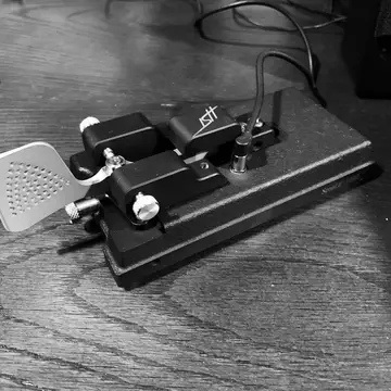 My new Begali HST Mark III is a joy to use #cw #begali #morse #hamradio