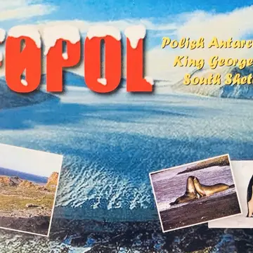 Everybody knows I'm obsessed by Antarctic. Here's South Shetlands @ 62º09'45 S 58º27'45 W #hamradio #qslcard