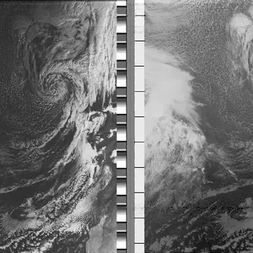 NOAA 18 @ 1050z 36º Elev #meteo #noaa #satellites