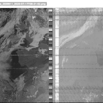 Observation #2559811 NOAA-15 2020-07-17 08:21:52 2020-07-17 08:32:23 #satnogs #satellites #noaa #weather