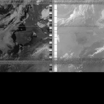 Observation #2564789 NOAA-15 2020-07-18 07:56:47 2020-07-18 08:07:14 #noaa #satellites #satnogs #weather