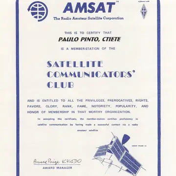 Many years ago... #hamradio #amsat #satellites
