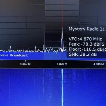 Nice 38.2 SNR with #youloop and #airspy HF+ using sdr#
