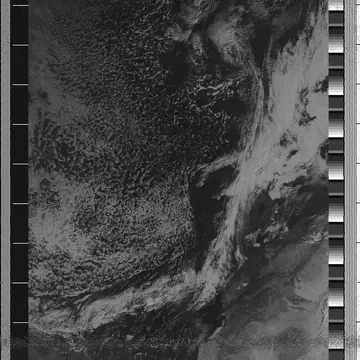 NOAA 18 1052 UTC #meteo #satellites #satnogs