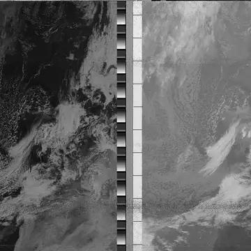 NOAA-18 1041 UTC #satnogs #noaa #satellites #meteo