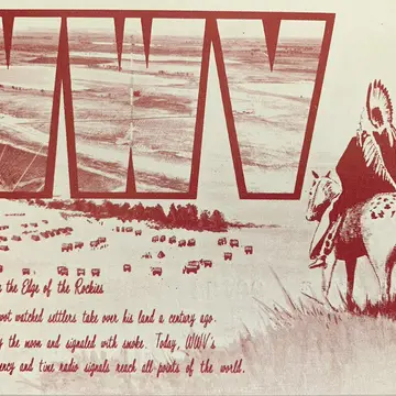 WWB QSL card (28 years ago) #swl #timesignal #qsl