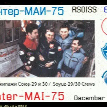 ISS SSTV today @ 1533 UTC #iss #sstv