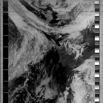 #NOAA 15 2021-05-26 @ 0835z @SatNOGSreceives #weather #satellites
