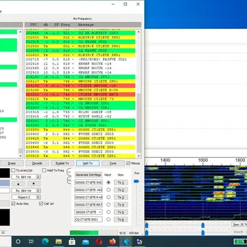 6m FT8 sporadic-E all day long - Icom IC-705 + Buddipole indoor