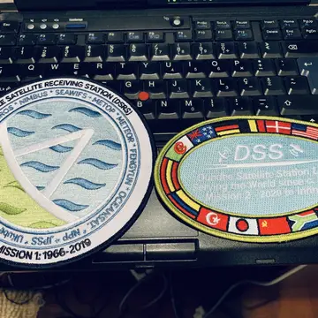 Just arrived ⁦@DundeeSat⁩ #badges #weather