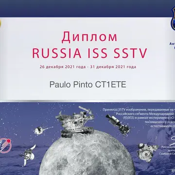 #ARISS #SSTV #ISS #hamradio