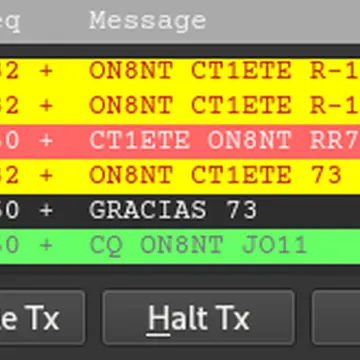 Thanks Jef, ON8NT for your help and for FT4 QSO on CAS-4A. 73.