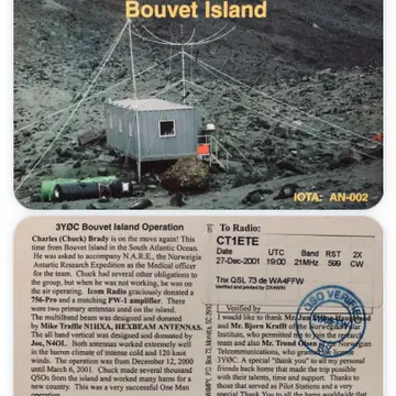 Another special QSO was with late Chuck. He was rag chewing with a station in UK and after that I called him and asked …