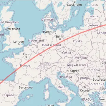 Worked R3DPH (KO96) on RS-44 (3685.41 km / 2290.01 miles) #amsat