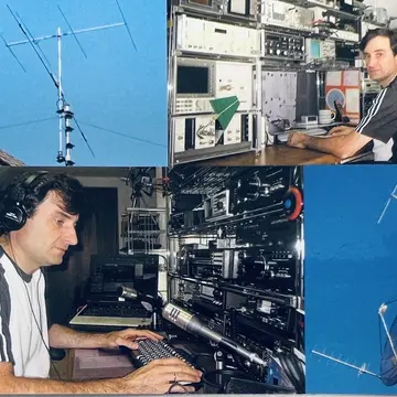 DD1US, author of the amazing website “Sounds from space “, sent me his QSL card to confirm our ARISS qso. Thanks …