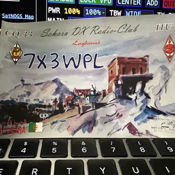 Great QSL card #Amsat