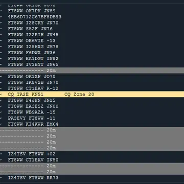 Fake FT8WW reply.