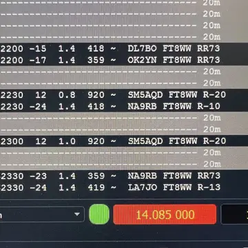 Be careful. Don’t reply to pirates. Real one is at 359 and 419 #ft8ww