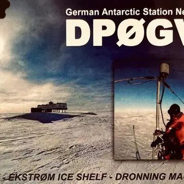 New QSL in my collection #hamradio #antarctica #qsl #DP0GVN