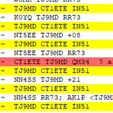 What is this? Is this a valid QSO? Weird #hamradio #ft8