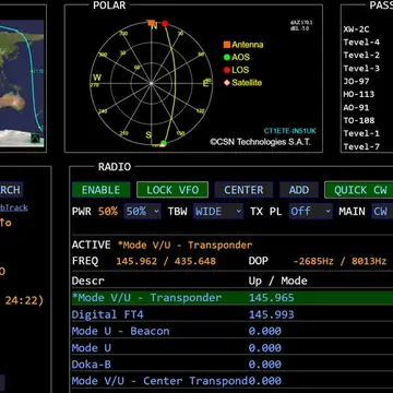 Getting ready for a CW run #amsat