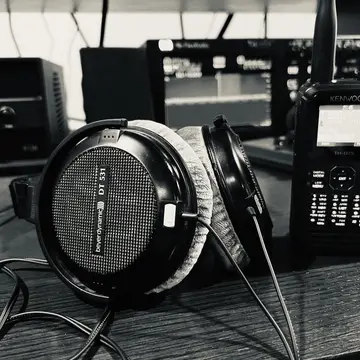 Another hard day at the bureau #hamradio #hamr #kenwood #flexradio