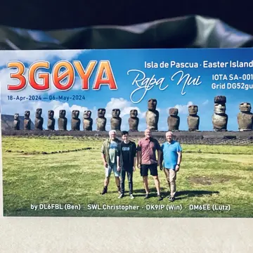 #3G0YA QSL card #hamradio