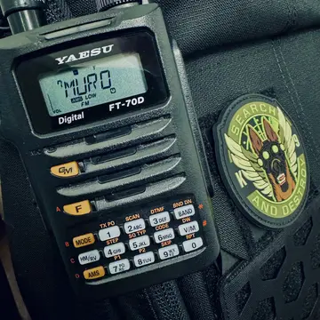 Ready for action #yaesu #hamradio