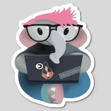 Some stickers are more important to us than others #foss #fosstodon #opensource