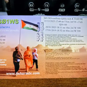 You got mail! #qo100 #hamradio #satellites