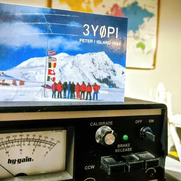 3Y0PI QSL Card - 1994 DX´pedition to Peter I Island #hamradio #antarctica